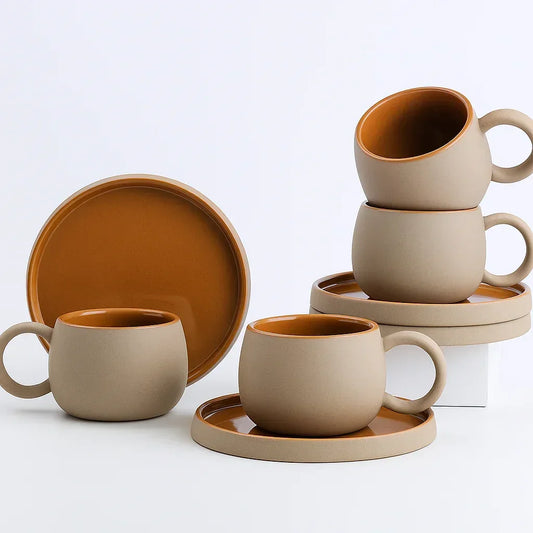 Xícara de Cerâmica Areia - STOA HOME DESIGN