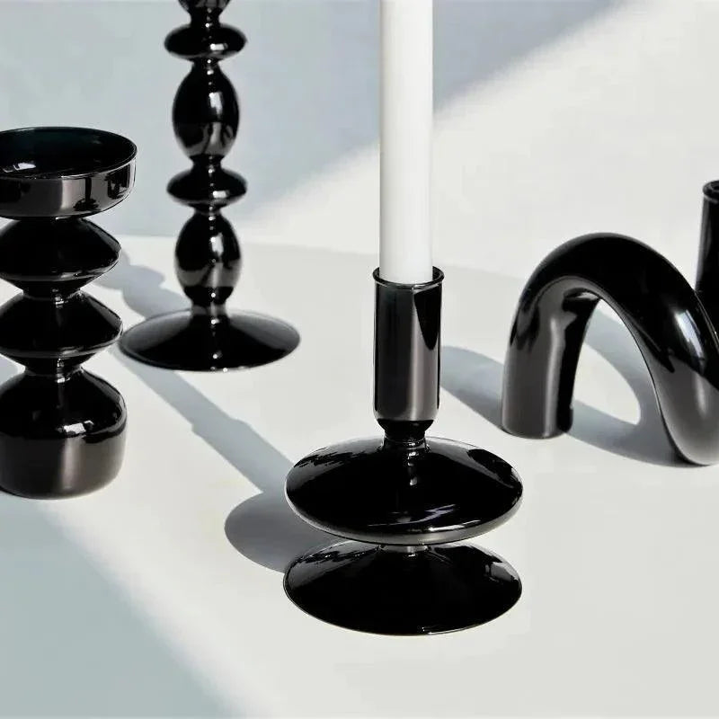 candelabro-preto-de-vidro-para-vela-stoa-home-design-99585 - STOA DESIGN