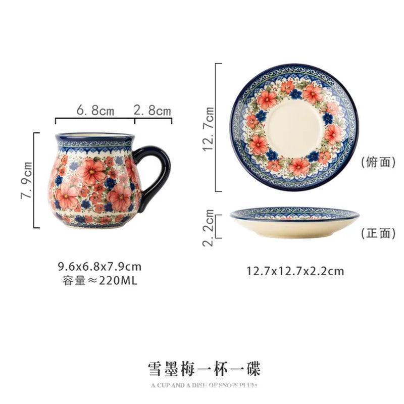 Conjunto de Bule e Xícara Polonesa - STOA HOME DESIGN