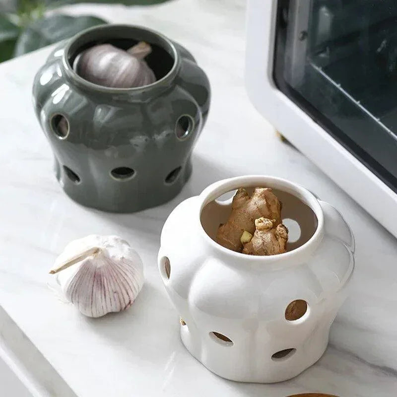 Pote para Guardar Alho - STOA HOME DESIGN