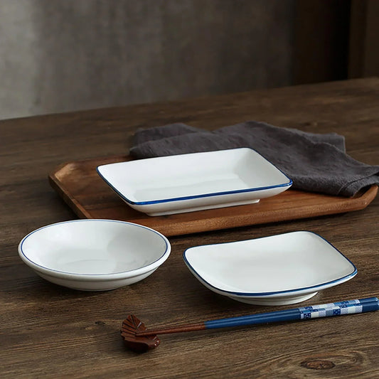 Prato de Cerâmica Minimalista - STOA HOME DESIGN