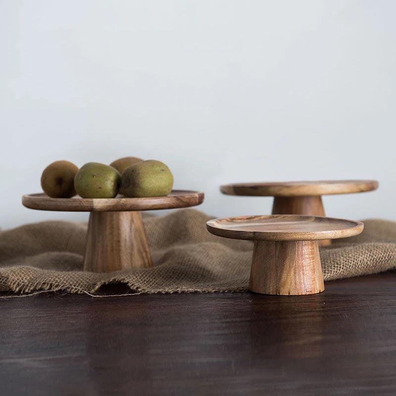 Prato para Bolo | Boleira de Madeira - STOA HOME DESIGN