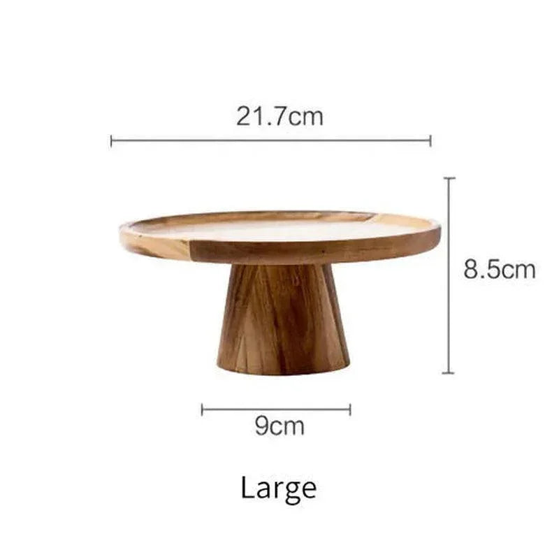 Prato para Bolo | Boleira de Madeira - STOA HOME DESIGN