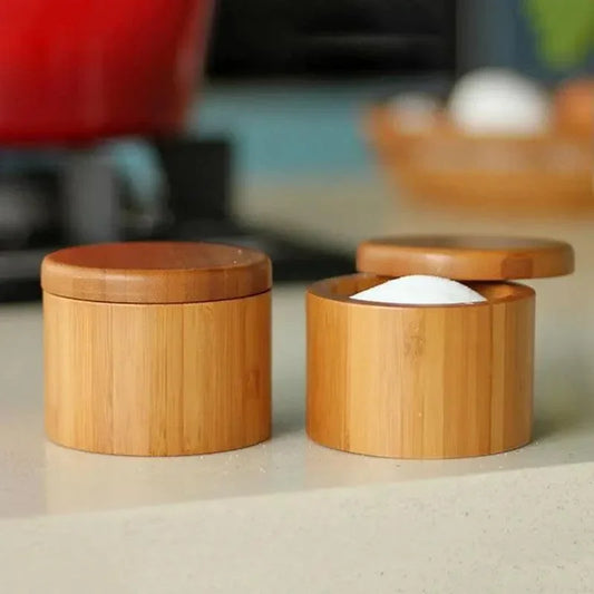 Saleiro e Tempero em Bambu - STOA HOME DESIGN